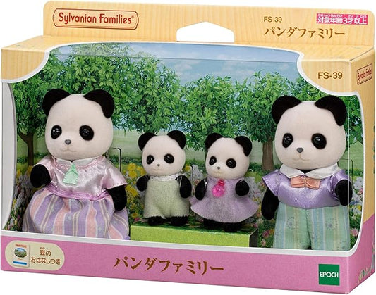 Sylvanian Families Doll Panda Family FS-39
