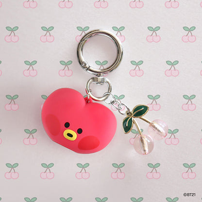 BT21 minini FACE CAP KEYRING