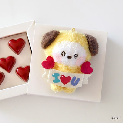 BT21 MININI KEYRING I LOVEU
