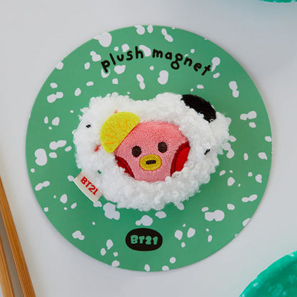 minini Plush Magnet Korean Street Food