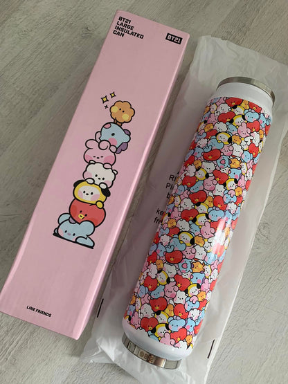 BT21 minini Large Insulated Can Tumbler