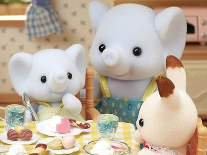Sylvanian Families Doll Elephant Family FS-38