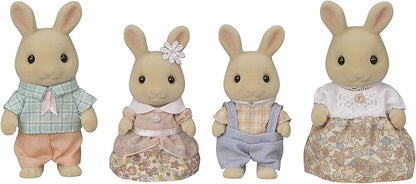 EPOCH Sylvanian Families FS-47 Milk Rabbit Family Dolls
