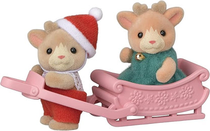 EPOCH Sylvanian Families FS-44 Reindeer Family Dolls