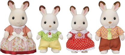 Sylvanian Families, Epoch Epoch, FS-46 (Familia conejo chocolate)