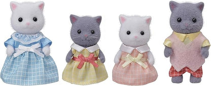 Familia de gatos persas de muñecas Sylvanian Families FS-36