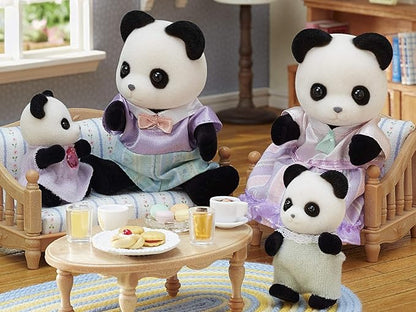 Sylvanian Families Doll Panda Family FS-39