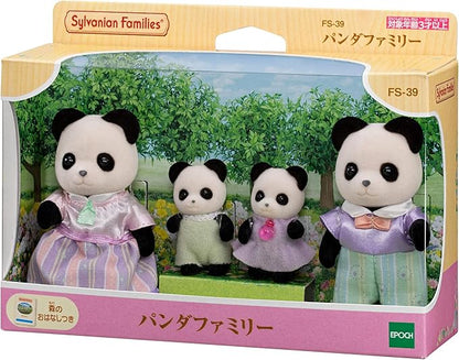 Sylvanian Families Doll Panda Family FS-39
