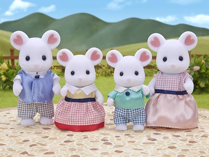Familia de ratones Marshmallow de Sylvanian Families FS-33
