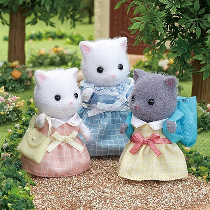 Familia de gatos persas de muñecas Sylvanian Families FS-36