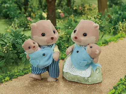 Sylvanian Families Doll Kawau Sofa Milly Nutria café