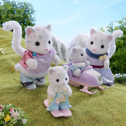 Sylvanian Families, Snow Leopard Family, FS-55 Gatos de las nieves