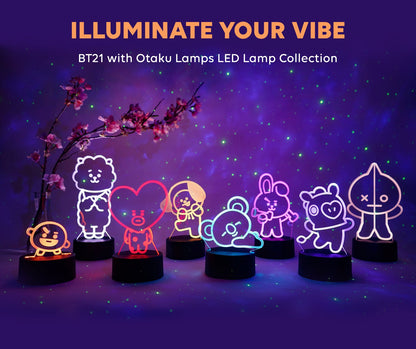 BT21 Dream Of Baby Otaku Lamps LED Light