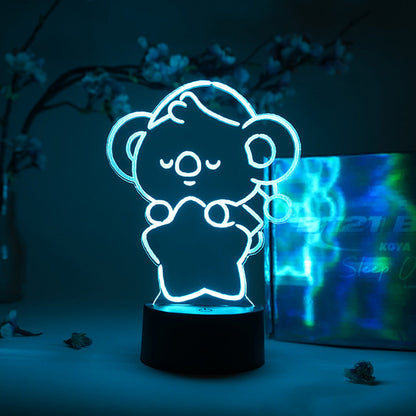BT21 Dream Of Baby Otaku Lamps LED Light