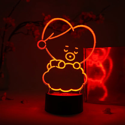 BT21 Dream Of Baby Otaku Lamps LED Light