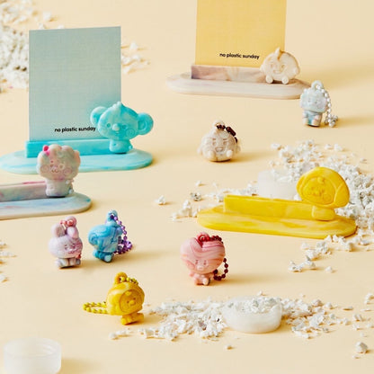 BT21 No Plastic Sunday Figure Keyring