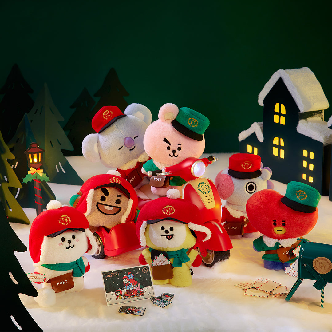 BT21 Holiday Standing Doll