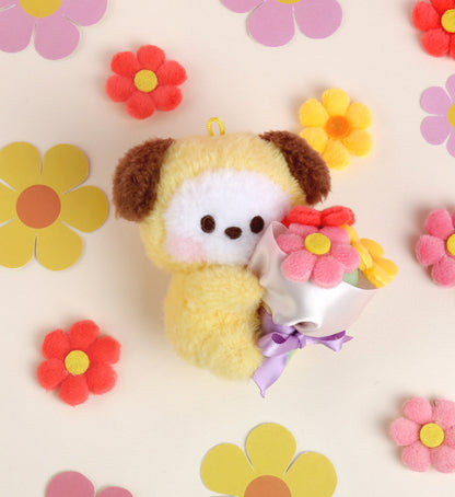 BT21 minini BOUQUET PLUSH KEYRING