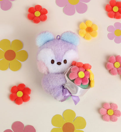 BT21 minini BOUQUET PLUSH KEYRING