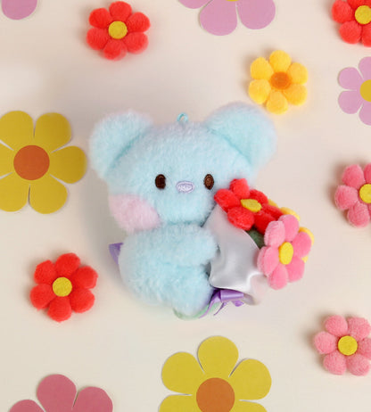 BT21 minini BOUQUET PLUSH KEYRING