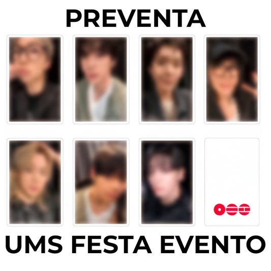 BTS PHOTOCARD UMS JAPON FESTA EVENTO ( PREVENTA )