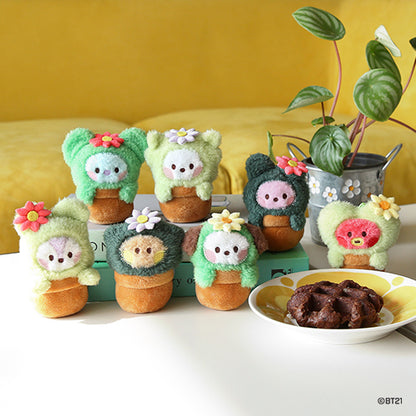 BT21 minini PLUSH KEYRING [GREEN]