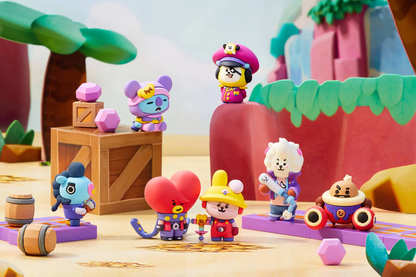 BT21 X Brawl Stars Keyring