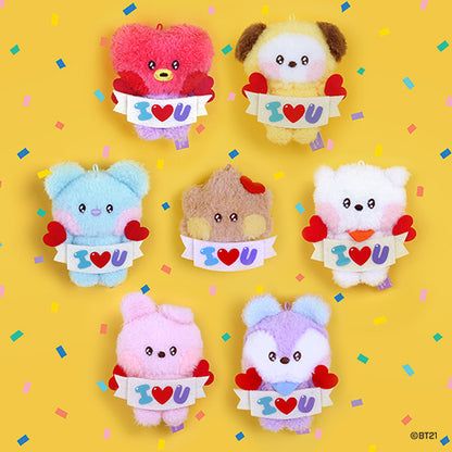 BT21 MININI KEYRING I LOVEU