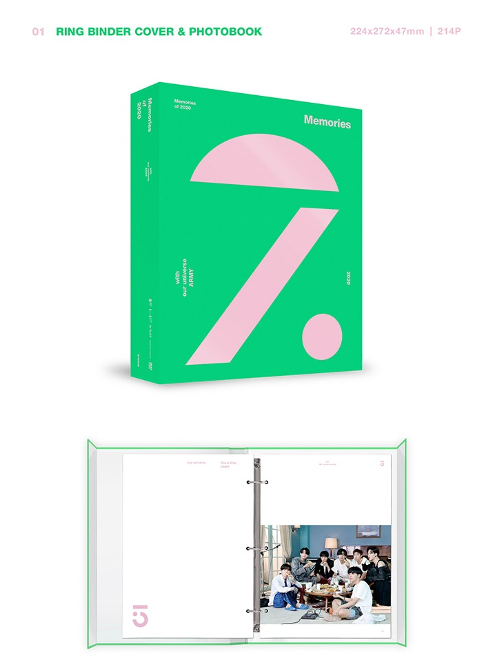 BTS MEMORIES OF 2020 DVD