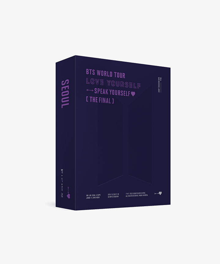 BTS WORLD TOUR ‘LOVE YOURSELF : SPEAK YOURSELF’ [THE FINAL] Blu-ray