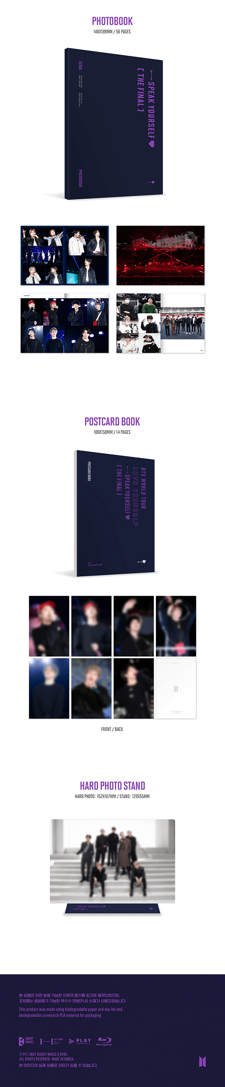 BTS WORLD TOUR ‘LOVE YOURSELF : SPEAK YOURSELF’ [THE FINAL] Blu-ray