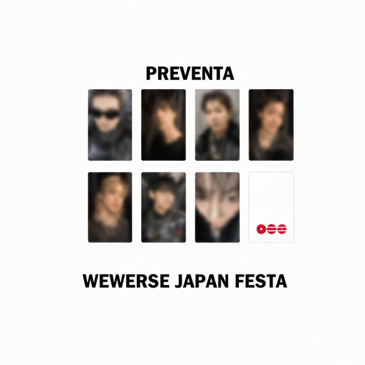 BTS PHOTOCARD WEVERSE SHOP JAPON FESTA EVENTO ( PREVENTA )