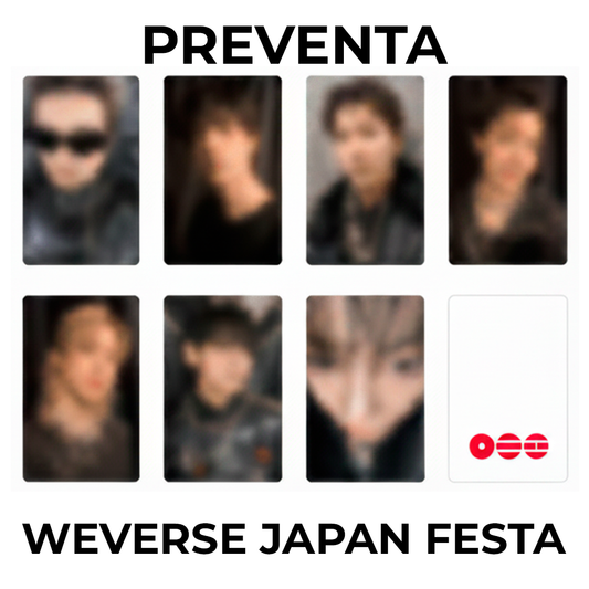 BTS PHOTOCARD WEVERSE SHOP JAPON FESTA EVENTO ( PREVENTA )